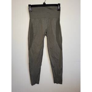 NVGTN Grey workout Pants Spandex Compression Womens Leggings Size M